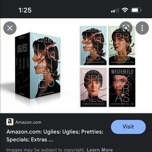 Uglies book series by Scott Wedterfeld